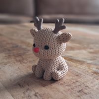 Gebreide Rendier foto 2